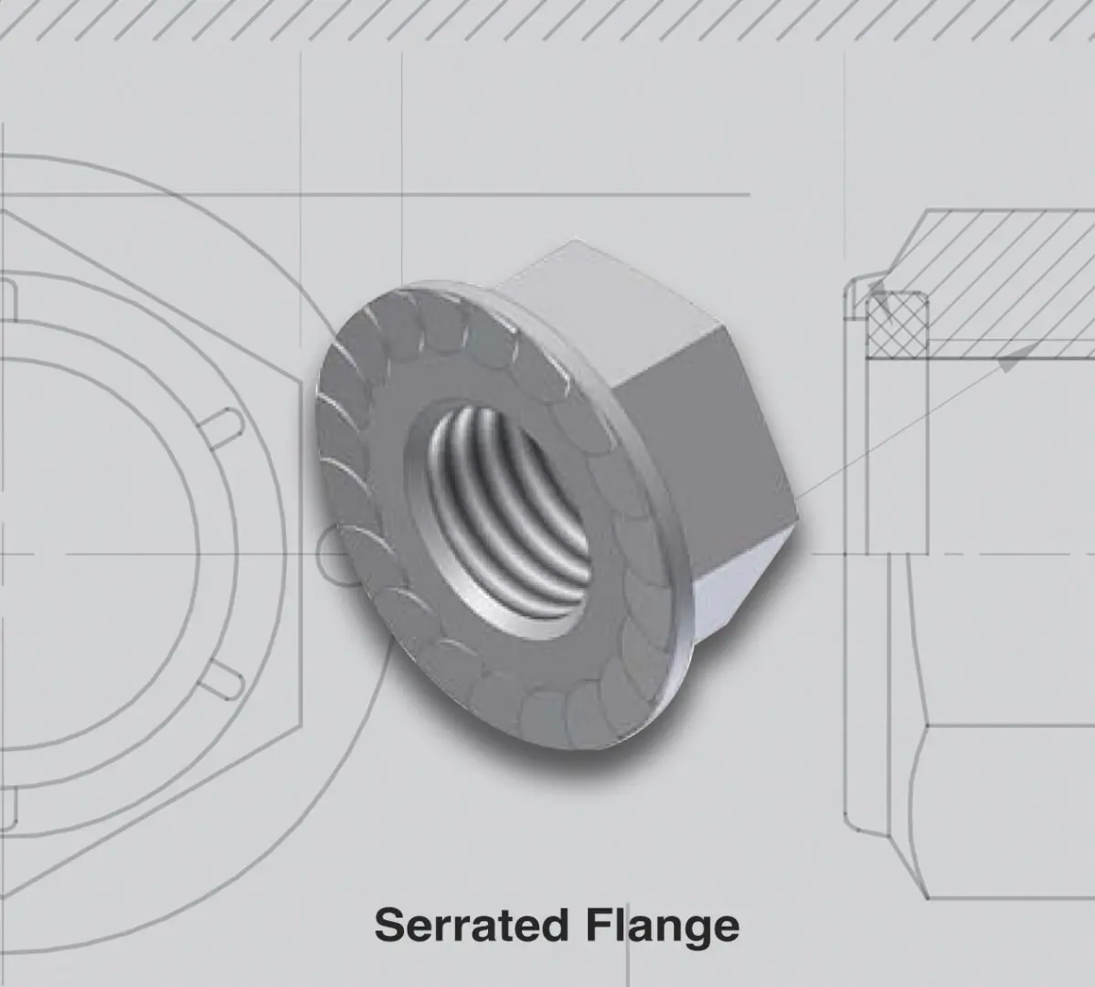Serrated Flange
